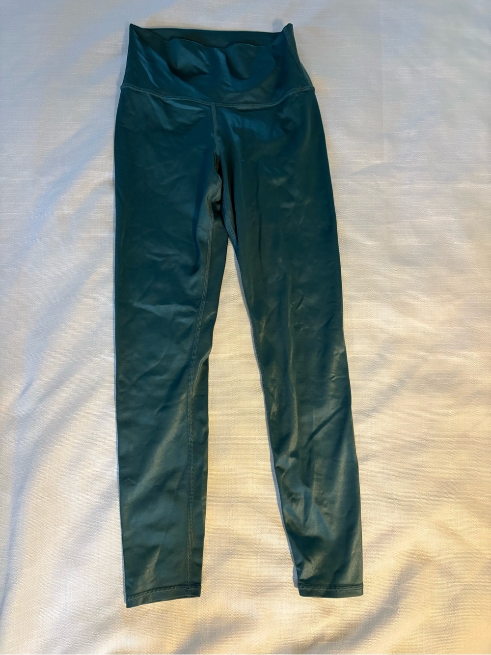 ALO high waist green leggings size medium